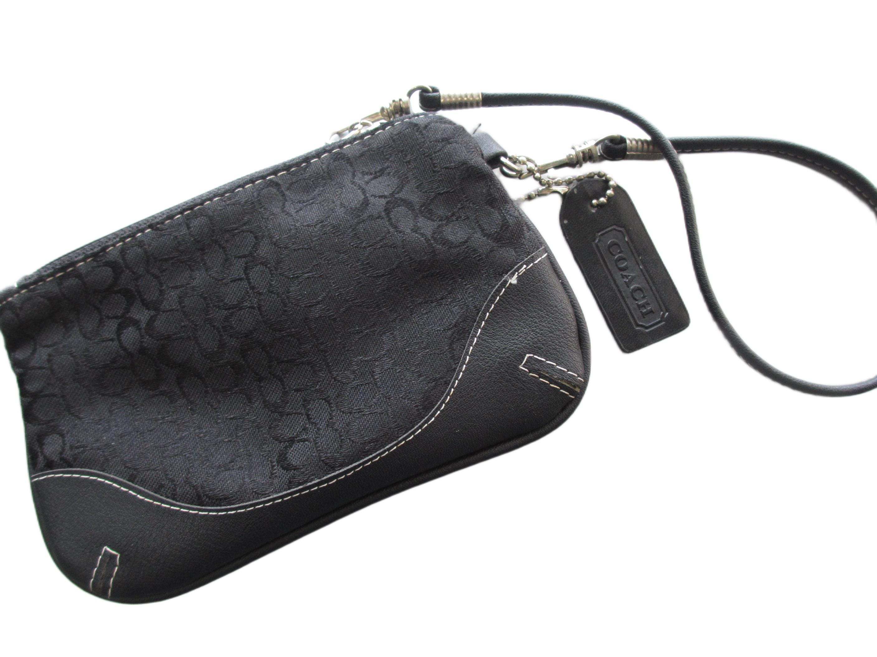 Coach Y2k Wallet - Etsy Coach Accessory Pouch Black F16292 y2k