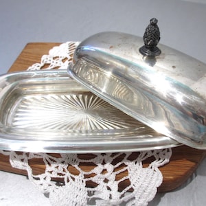 Wm Rogers Butter Dish - Etsy