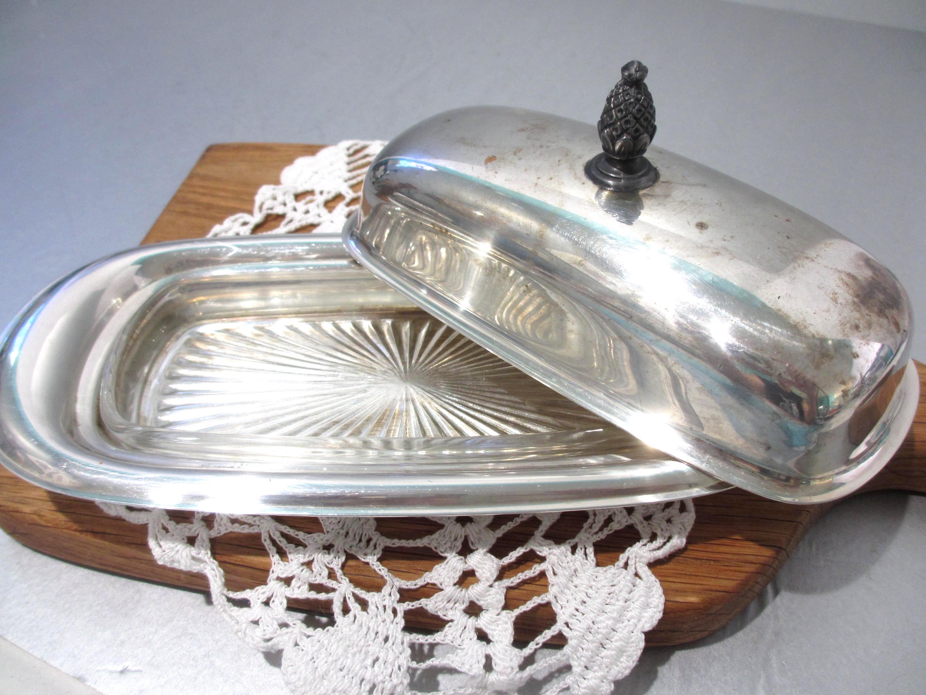 Wm Rogers Butter Dish - Etsy