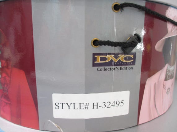 DVC Exclusive Rhinestone Statement Hat Silver Sat… - image 19