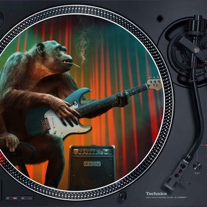 12" Felt Turntable Slipmat - Blues Chimp Slipmat