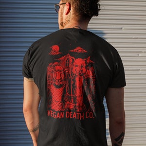 Vegan Gothic Shirt - Vegan T-Shirt - Vegan Gift