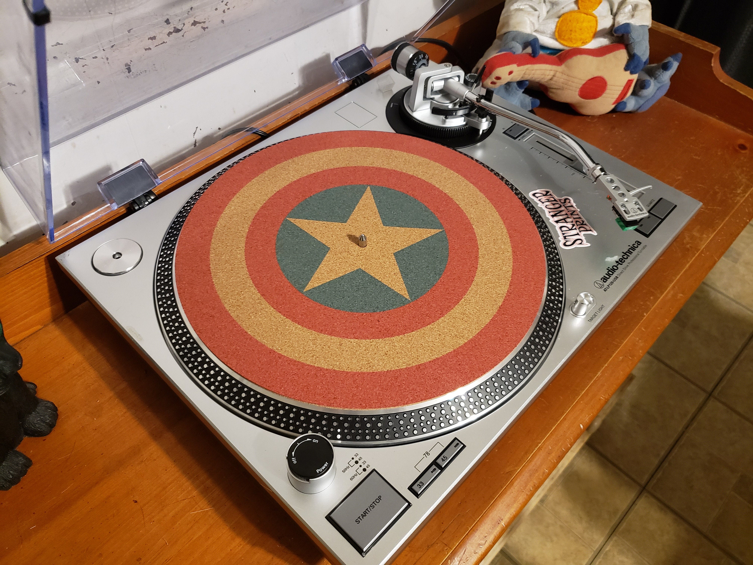 Custom Slipmat 12 Cork Slipmat Audiophile Turntable DJ Slipmat Reduce Static Etsy