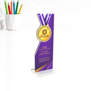 ARTBLOX - Custom trophy | custom award plaque | engraved award | engraved acrylic trophy | acrylic award