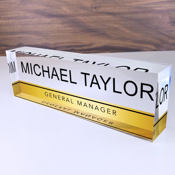  Desk Name Plate Personalized, Name Plate for Desk, Custom Name  Plate for Desk, Custom Office Acrylic Decor, Office Must Haves Women Desk,  Name Plates for Desks, Custom Name Plate, Desk Name