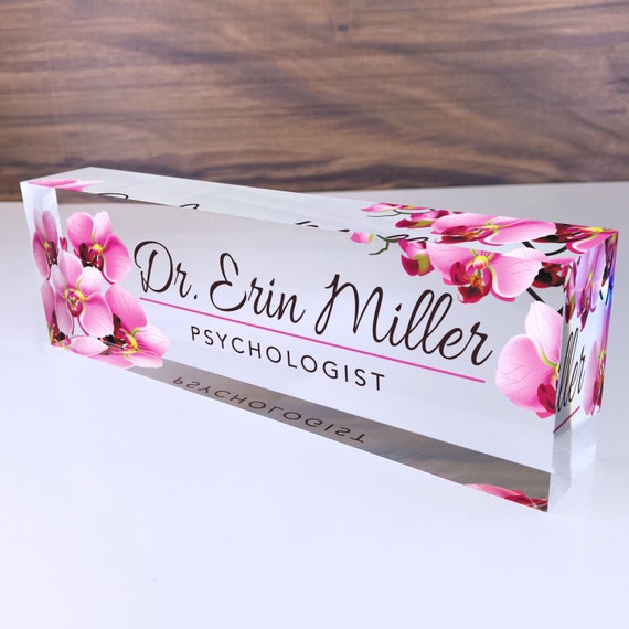 Customised name plate discount