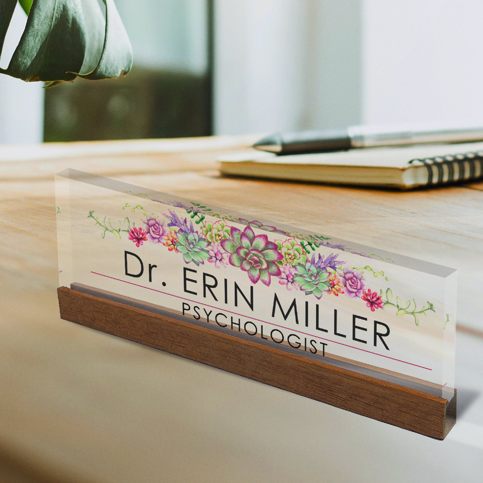 Artblox Office Desk Name Plate Personalized | Custom Name Plates for ...