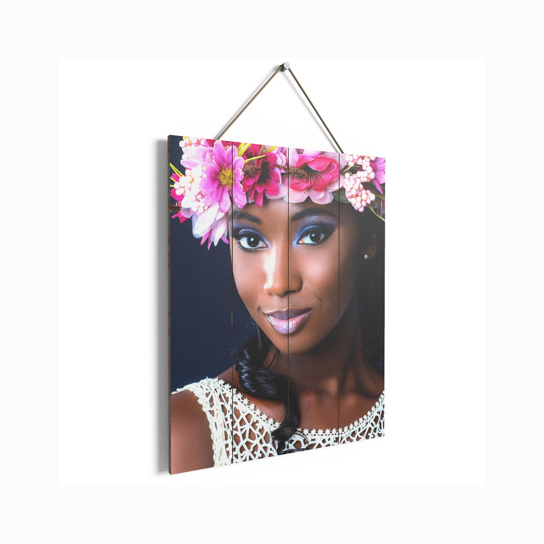 Custom Picture Frames on Real Wood Wall Art Print Pictures From Your