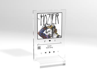 Custom Acrylic Song Plaque: Personalized Music Gift with QR Code