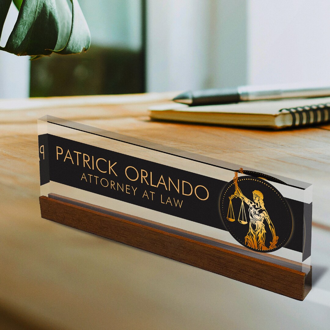 Artblox Office Desk Name Plate Personalized Custom Door Name Plates