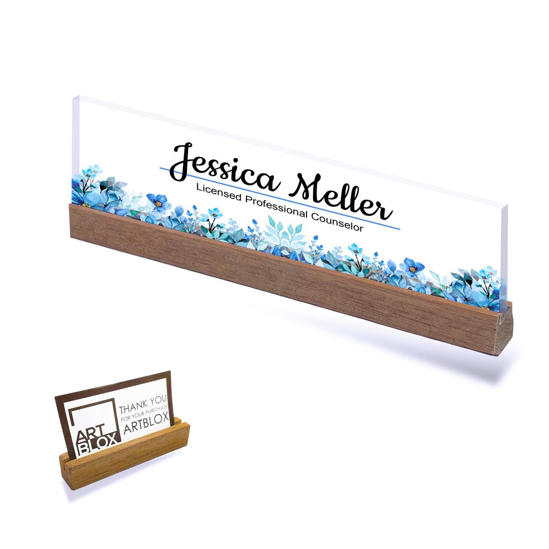 Personalized 3D Night Light – Custom Acrylic Desk Decor With Wooden Base, 40 Cartoon Animal Options, Name & Initial, Gift For Kids