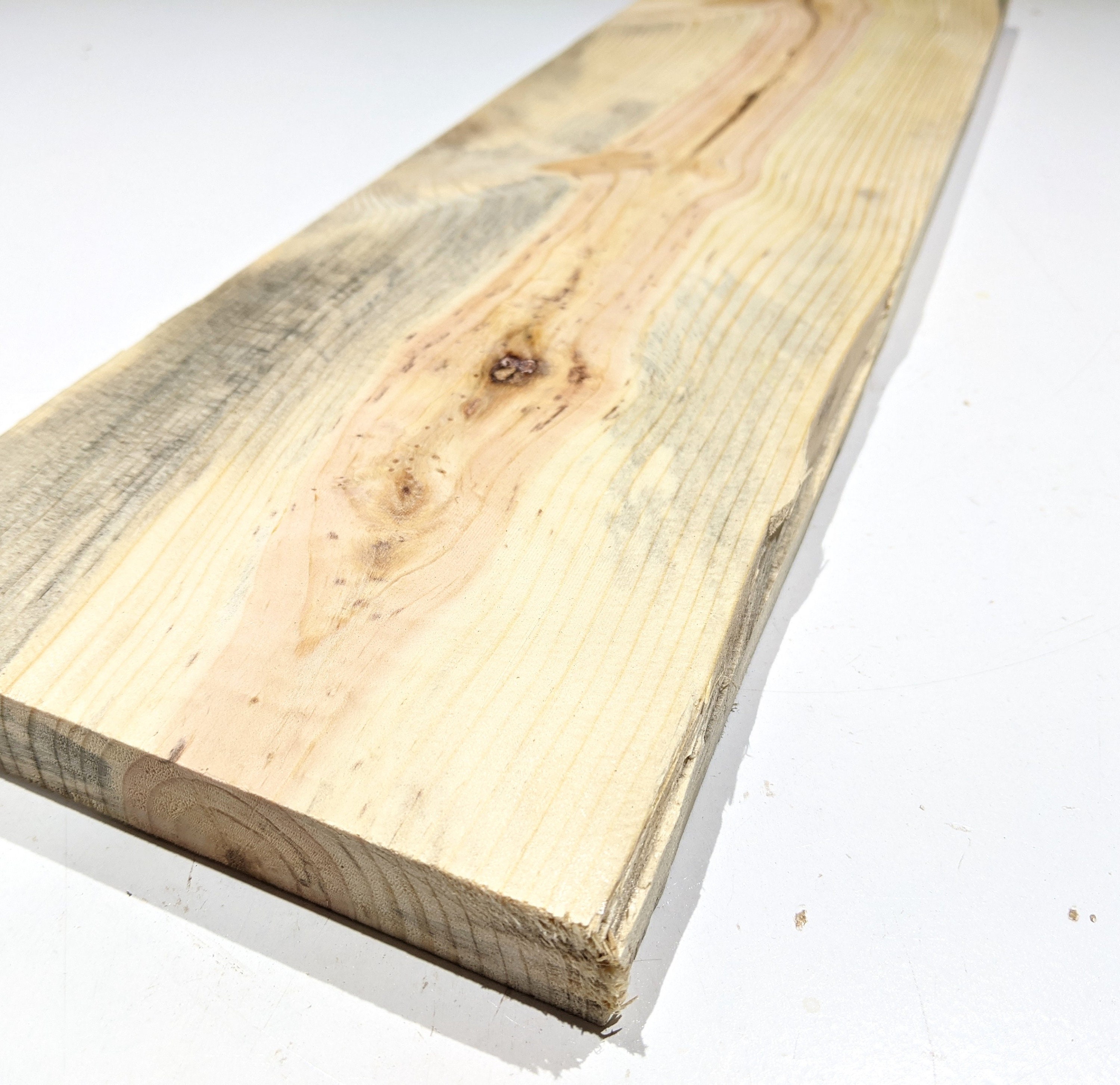 Tablero de pino con nudo rústico Pinus spp. 20-1/2 x | Etsy