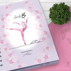 Dance Journal, Custom Dance Journal, Dance Gift, Dance Competition Tracker