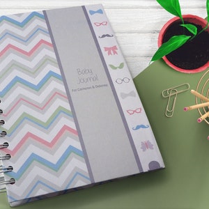 Twin Boy/Girl Baby Journal, Newborn Baby Tracker, Baby Daily Planner, Baby Feed Schedule, Milestones, Baby Checklist, Baby Growth Tracker