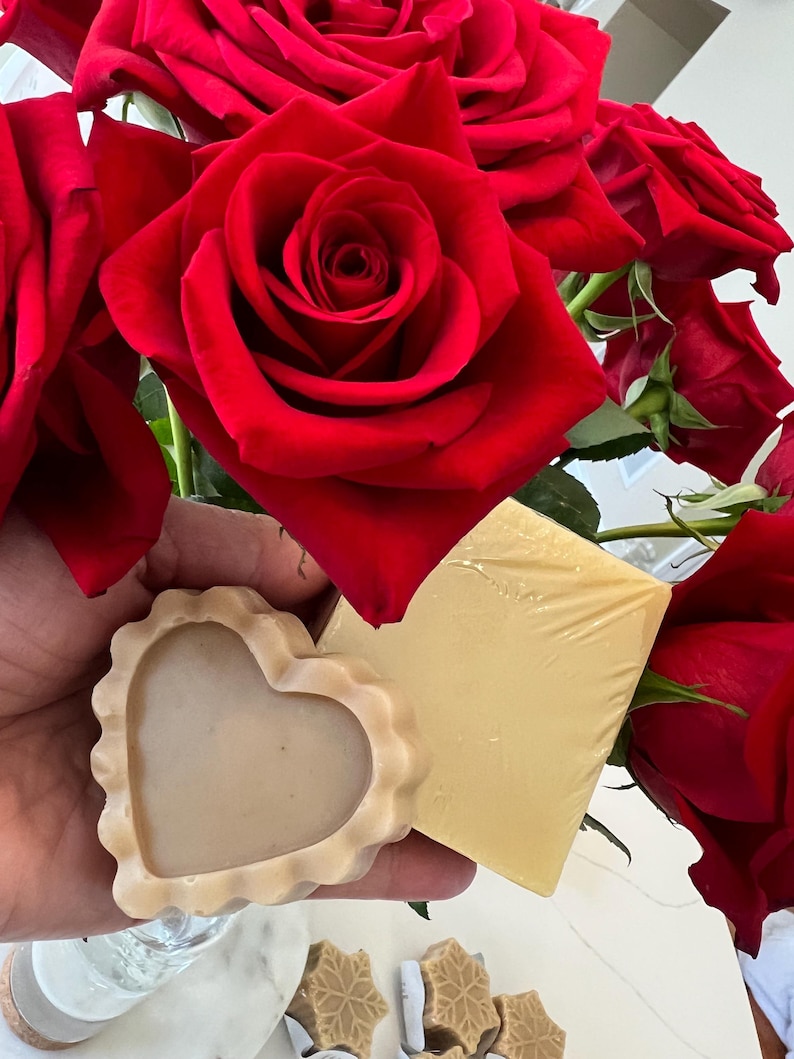 Square Soap Roses Anti -aging Face & Body Soap - Etsy