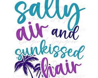 Aire salado y cabello bañado por el sol (ARCHIVO PNG)