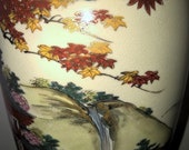 Japanese Satsuma Tera Vase