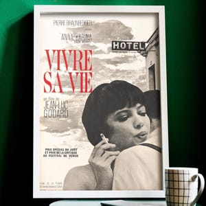 Vivre sa vie - French New Wave Film Poster (Digital Download) image 1