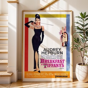 Frühstück bei Tiffany Filmposter: 1961 romantische Komödie (Digital Download)