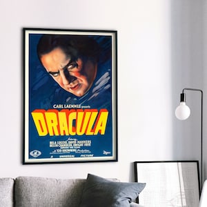 Dracula, 1931 American horror movie, HQ digital file poster, ready to DOWNLOAD & PRINT