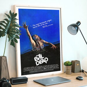 La casa, poster del film horror degli anni '80 (scarica e stampa), stampabile, regalo per i fan dell'horror