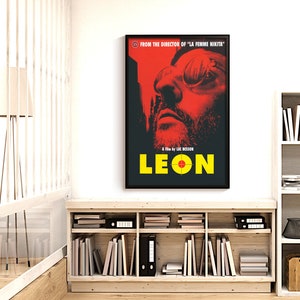 Léon: The Professional, póster original, película de drama criminal de acción de 1994, archivo HQ listo para DESCARGAR E IMPRIMIR