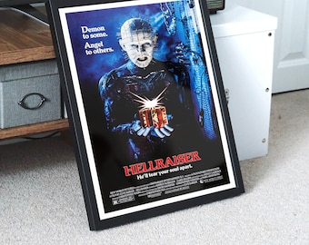 Hellraiser, película de terror sobrenatural de 2022, ¡póster digital listo para DESCARGAR e IMPRIMIR!