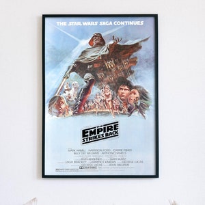 The Empire Strikes Back, 1980 science-fiction film, digital file ready to DOWNLOAD & PRINT!