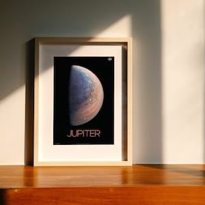 Jupiter, nasa space poster, HQ digital file poster, ready to DOWNLOAD & PRINT