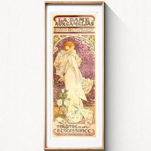 La Dame aux camélias, cartel de ballet de 1896, archivo HQ, listo para DESCARGAR E IMPRIMIR
