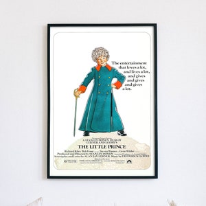 Der kleine Prinz, 1974 britisch-amerikanischer Sci-Fi-Fantasy-Musicalfilm, digitale Datei Poster bereit zum DOWNLOAD & DRUCK!