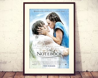 The Notebook, original poster from 2004 romantic drama film, High Quality file ready to DOWNLOAD & PRINT