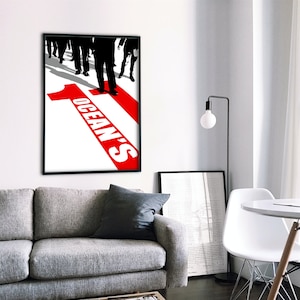 Ocean's Eleven, 2001 amerikanischer Überfallfilm, digitales Poster, bereit zum HERUNTERLADEN & DRUCKEN