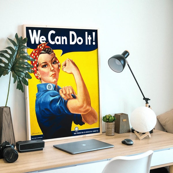 Original Rosie the Riveter Poster Etsy
