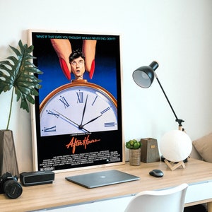 After Hours, film commedia nera americana del 1985, locandina del film originale, file digitale, scarica e stampa immediatamente