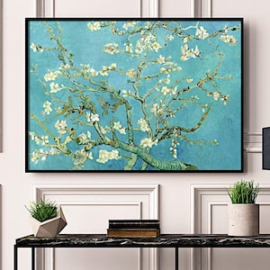 Almond Blossom, 1890 Vincent Van Gogh painting artwork, High Quality digital file, ready to DOWNLOAD & PRINT