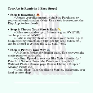 The image is ready in 3 easy steps!