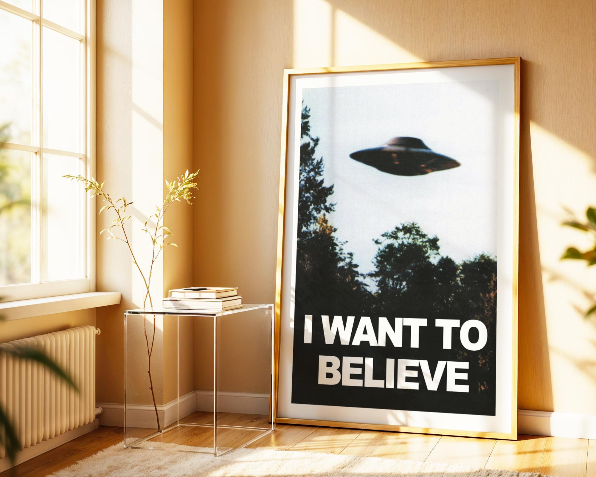 The X-files, I Want to Believe Poster, (digital Download
