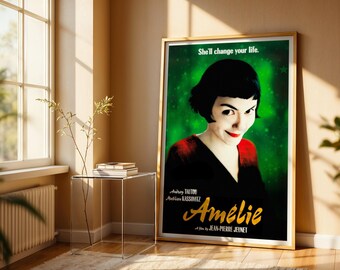アメリ映画ポスター（デジタルダウンロード）印刷可能 - Etsy 日本