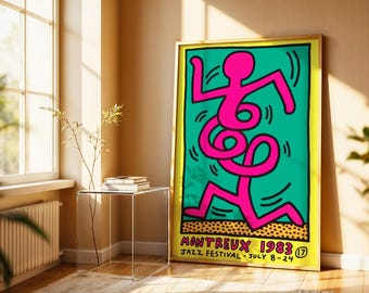 Montreux 1983, Music Poster, (Digital Download), Printable