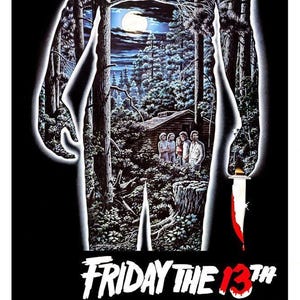 Freitag der 13te (1980) Filmplakat: Horrorfilm Kunst (Digitaler Download) Bild 8