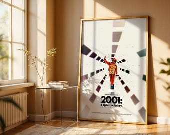 2001: Odisea del Espacio, película de ciencia ficción de 1968 (descarga digital) para imprimir.