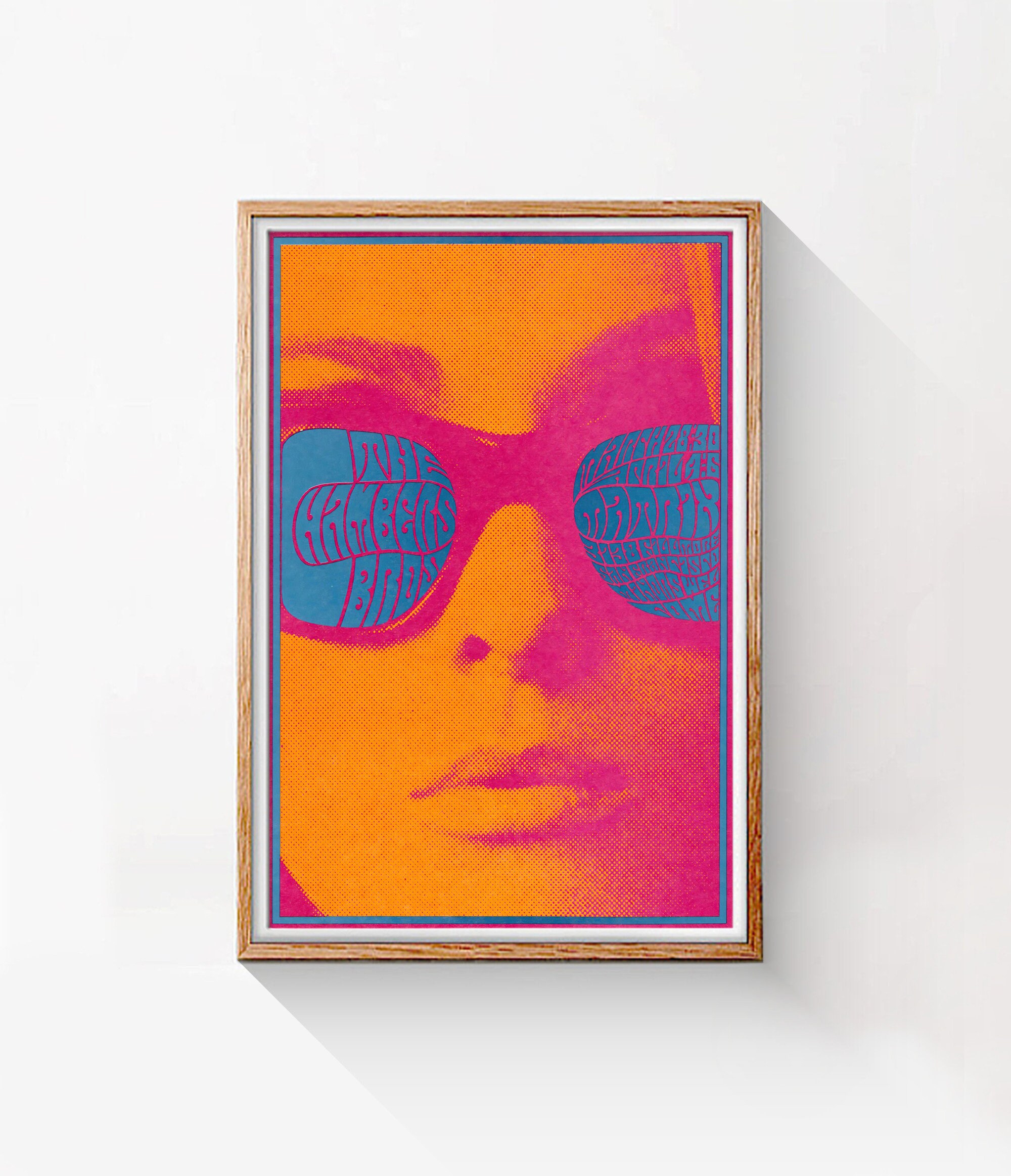 The Chambers Brothers 1967 Original Concert Poster HQ | Etsy