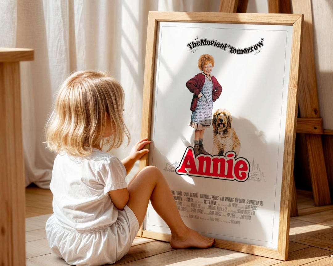 Annie, 1980s Musical Movie, (digital Download), Printable - Etsy