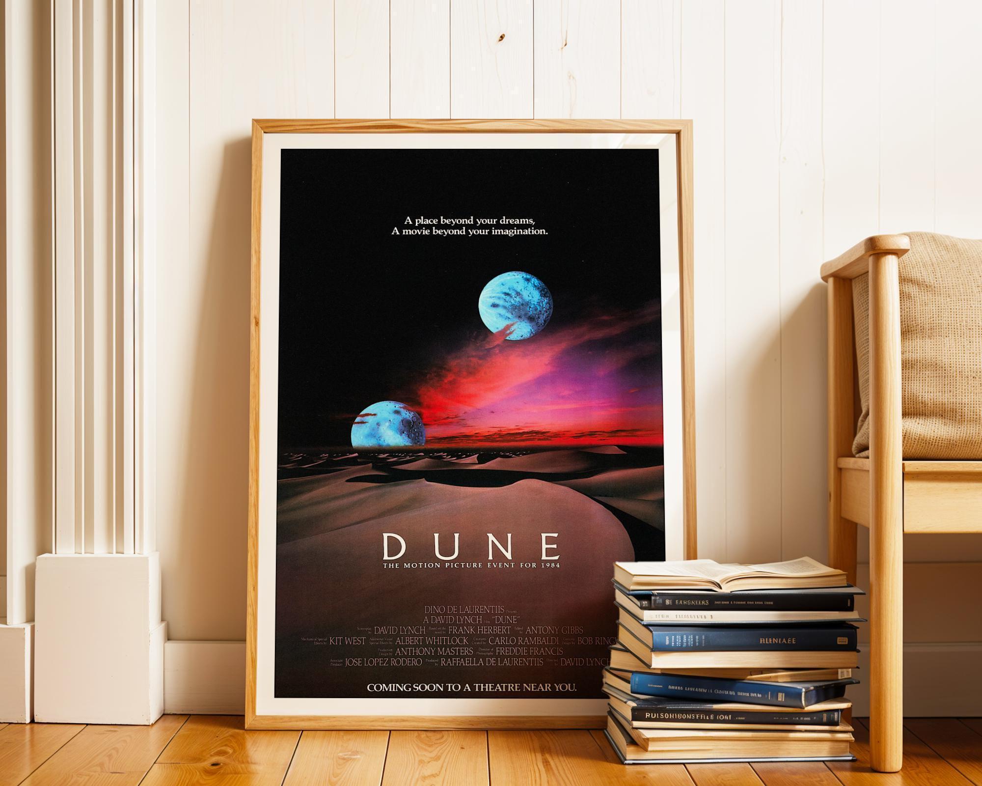 Dune 1984 Movie Poster: Sci-fi Film Art (digital Download) - Etsy