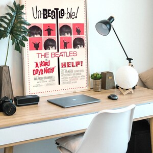UnBeatleble, 1960s Beatles music film, digital poster file ready to DOWNLOAD & PRINT! image 2