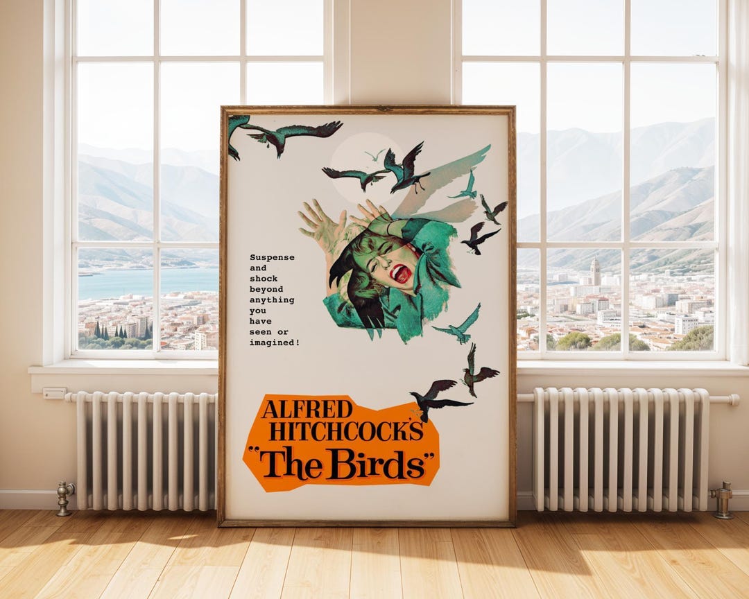 映画『鳥』 - アルフレッド・ヒッチコック監督作品ポスター