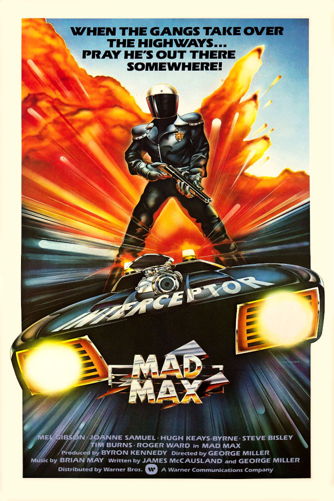 Mad Max, Original Poster Digitized, Downloadable, Fully