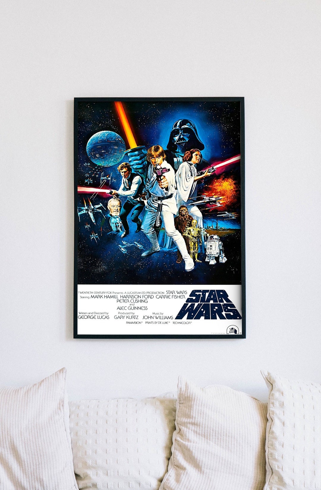 A New Hope 1977 Original Star Wars Movie Poster Download