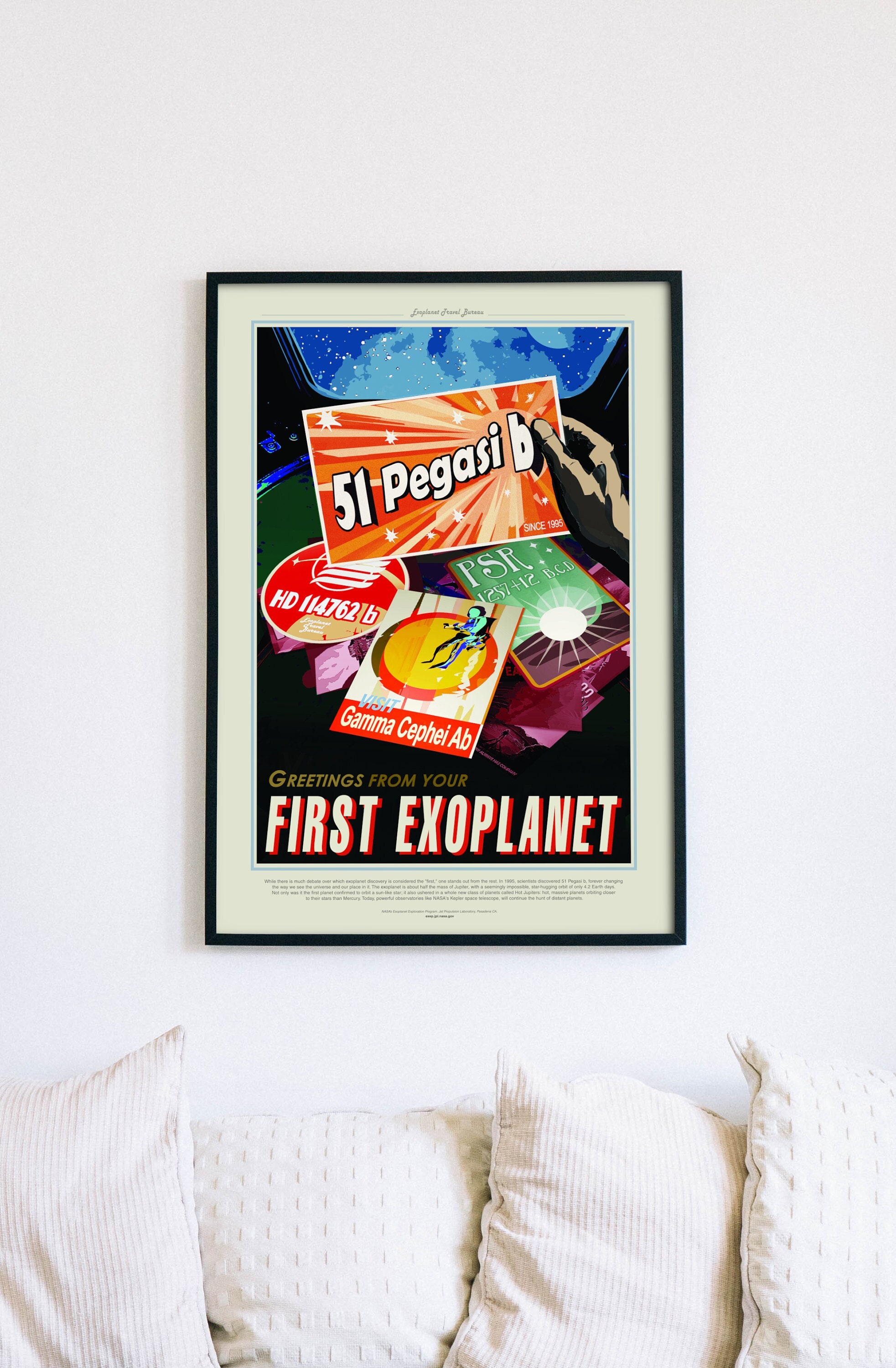 51 Pegasi b, nasa space poster, HQ digital file ready to DOWNLOAD & PRINT instantly!